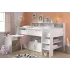 Кровать-чердак из МДФ со спальным местом, столом, тумбочкой, Md325