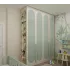 Нежный мятный шкаф с открытыми полками G248