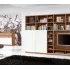 Двухцветная стенка для гостиной с зоной для установки TV PC497