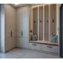 Прихожая с мягкими панелями и подсветкой