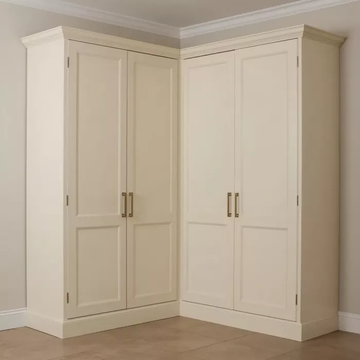 Классический угловой шкаф
