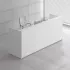 Белоснежный ресепшн без декора и лишних элементов R160