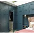 Встроенный элитный шкаф с благородным фасадом G238