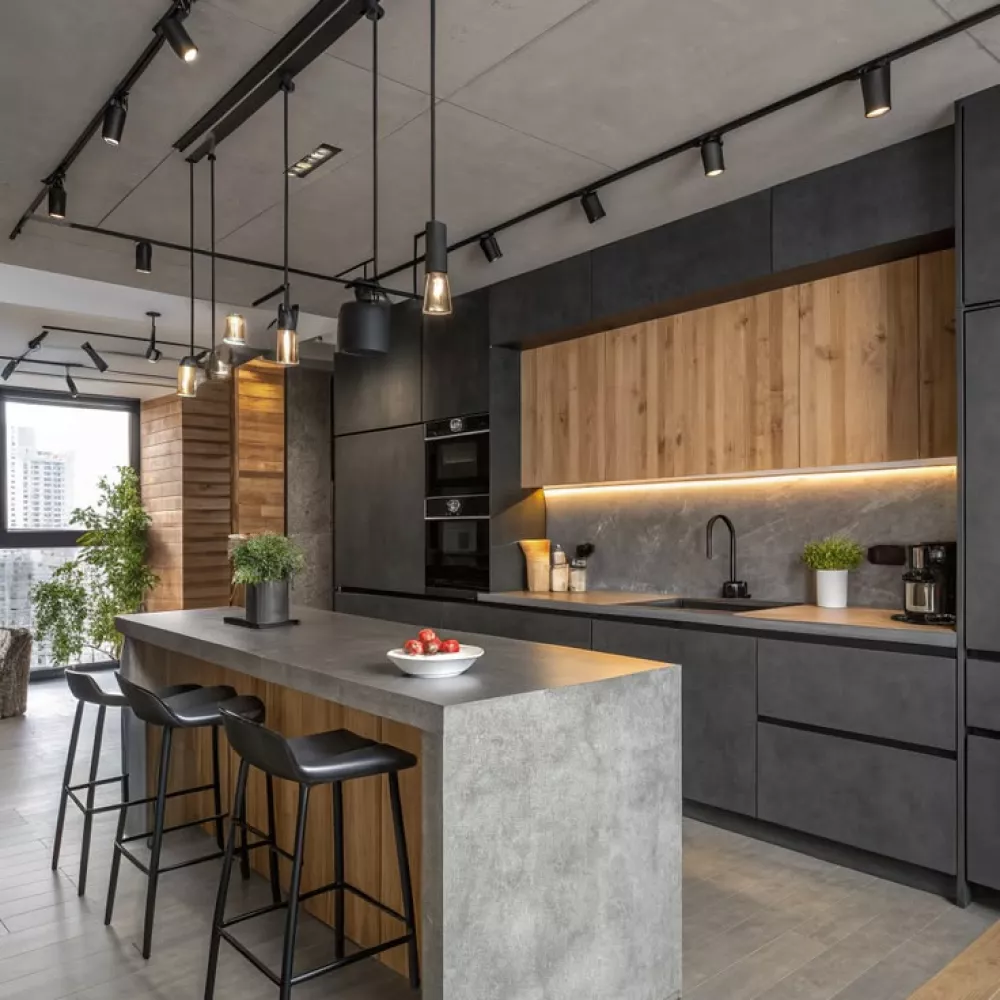 Кухня LOFT + остров 360 000 ₽